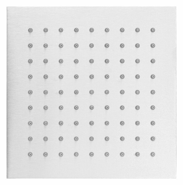 Soffione SCHÜTTE STRASBOURG, doccia a pioggia ultrapiatta 20x20, soffione, soffione doccia, soffione doccia in acciaio inox