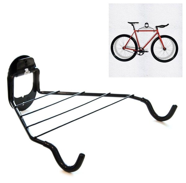 Supporto Gancio da Muro per Bici Bicicletta Fino a 25 Kg