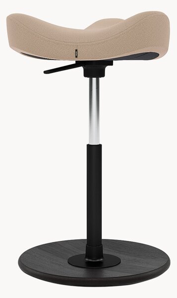 Sgabello da ufficio ergonomico imbottito Move, regolabile in altezza