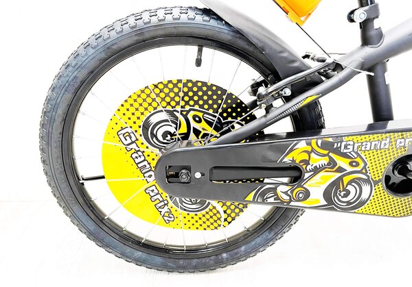 Bicicletta per Ragazzo 20" con Borraccia e Scudetto Frontale Nera