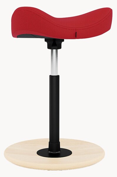 Sgabello da ufficio ergonomico imbottito Move, regolabile in altezza