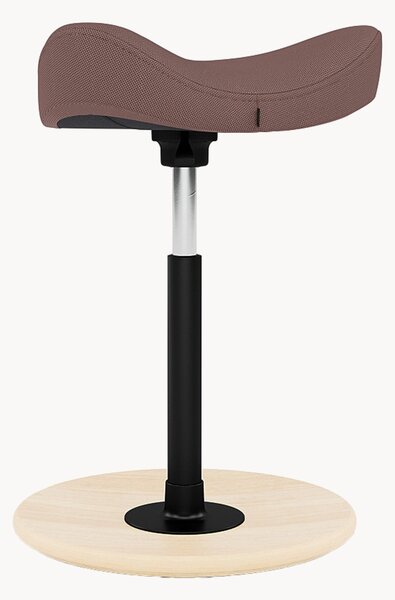 Sgabello da ufficio ergonomico imbottito Move, regolabile in altezza