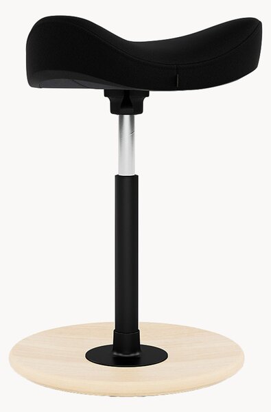 Sgabello da ufficio ergonomico imbottito Move, regolabile in altezza