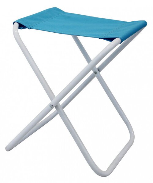 Sgabello Steel Oxford 30x38x35 h cm in Acciaio Blu