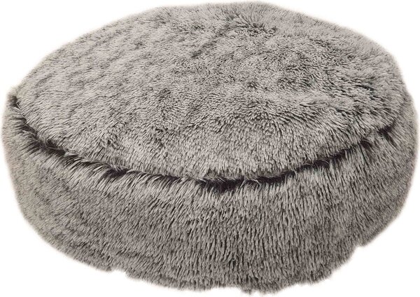 Cuscino Nobby comfort Ares rotondo grigio, dimensioni: Ø 90 x 20 cm
