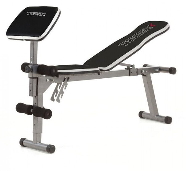 Panca Multiuso Piana e Inclinabile Richiudibile 140Kg Max Toorx Wbx-30