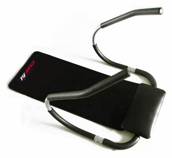 Panca Addominali Salvaspazio con Tappetino e Cuscino Everfit AB Crunch Master