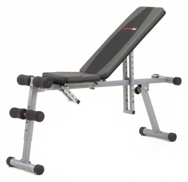 Panca Richiudibile Multifunzione 120Kg Max 10 Inclinazioni Everfit Wbk-400
