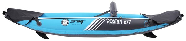 Kayak Gonfiabile Monoposto 277x77x34cm ZRAY Roatan con Pagaia a Doppia Pala e Borsa