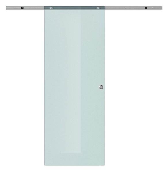 Porta Scorrevole Vetrata 77,5x205 cm Smerigliata
