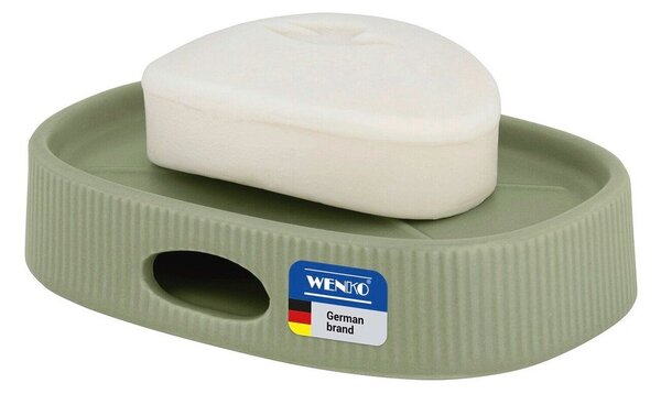 Portasaponetta verde in ceramica Fablo – Wenko
