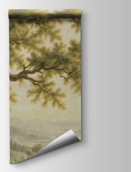 Carta da parati Albero di grandi dimensioni con molti rami, Carta da parati Natura, Carta da parati popolare - Tapeko.it