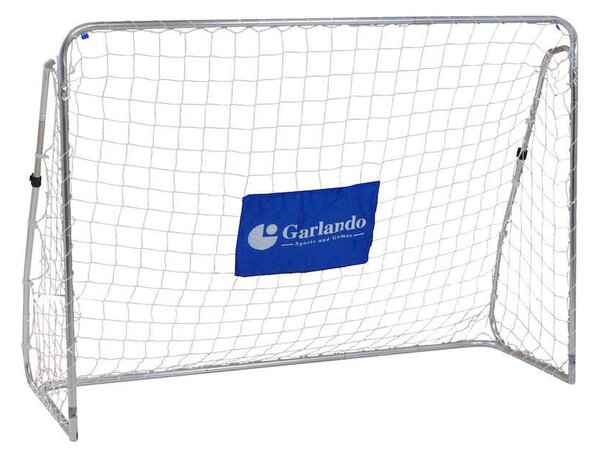 Porta per Calcetto con Rete Inclinabile a Rimbalzo e Bersagli 215X152Cm Garlando Multi Trainer Pro