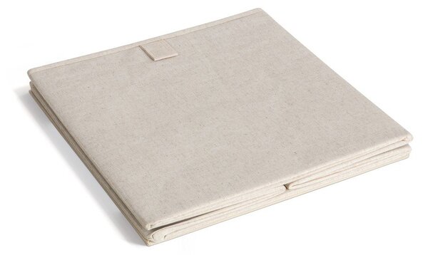 Scatola beige in tessuto 32x31,5x31,5 cm Soft Storage Cube – Bigso
