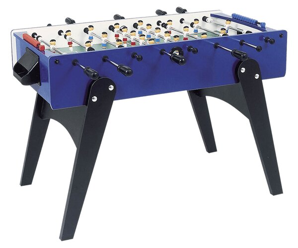 Calciobalilla in Mdf Blu con Aste Uscenti Garlando F-10