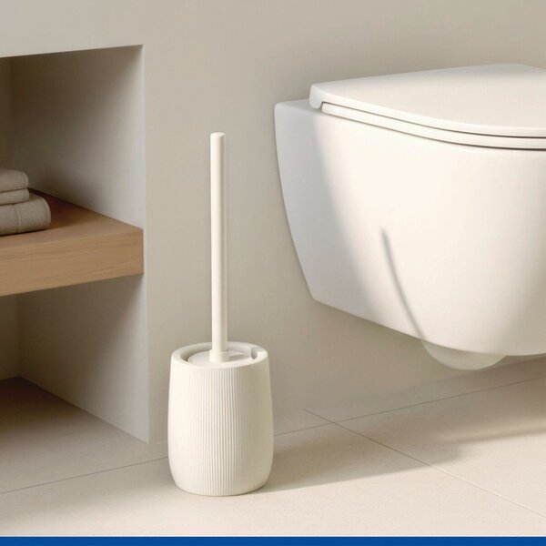 Scopino WC color crema in ceramica Fablo – Wenko