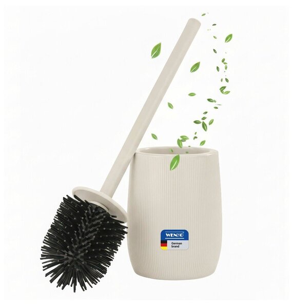 Scopino WC color crema in ceramica Fablo – Wenko