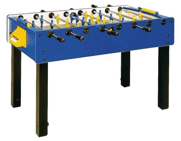 Calciobalilla in Mdf Blu con Aste Uscenti Garlando G-100