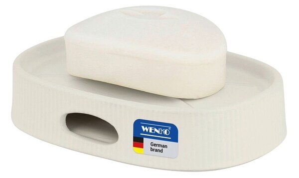 Portasaponetta color crema in ceramica Fablo – Wenko