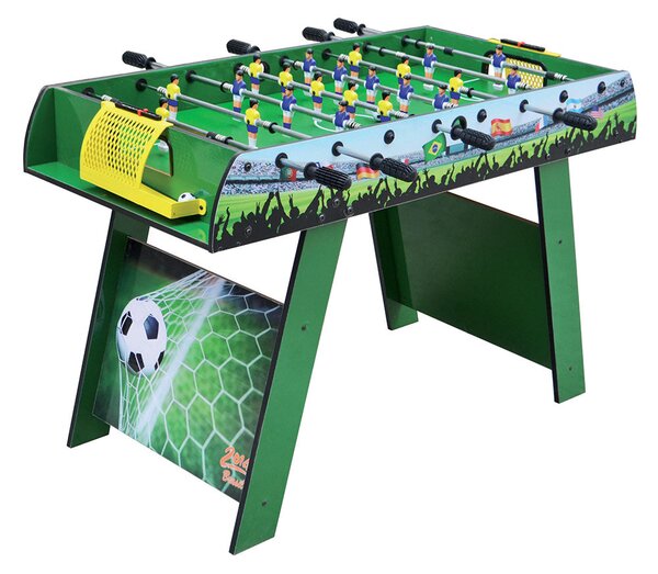 Calciobalilla Calcetto con Aste Rientranti per Bambini