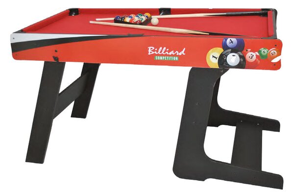 Tavolo da Biliardo Pieghevole con Piano in Mdf per Bambini