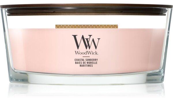 Woodwick Coastal Sunberry candela profumata con stoppino in legno 453.6 g
