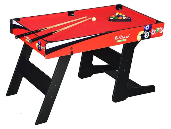 Tavolo da Biliardo Pieghevole con Piano in Mdf per Bambini