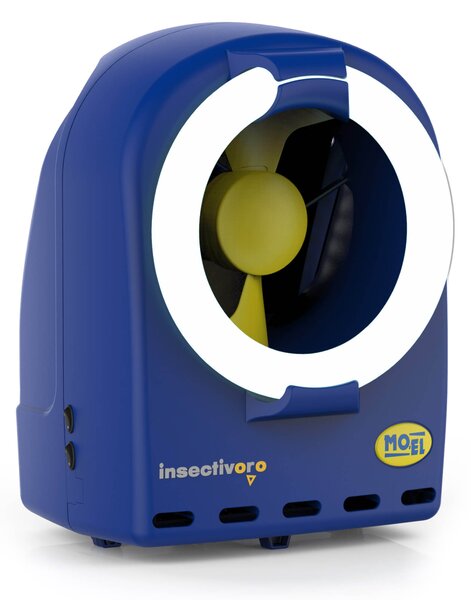 Zanzariera Elettrica ad Aspirazione 32W Moel Insectivoro Basic 361B Blu