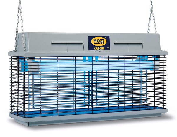Zanzariera Elettrica 2 Lampade 20W Moel Cri-Cri