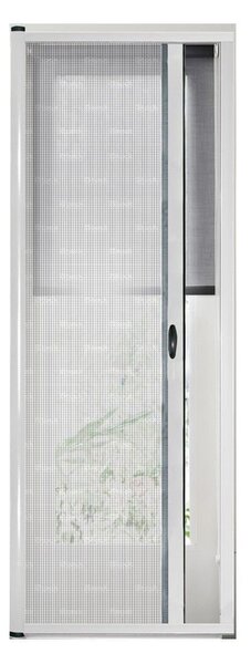 Zanzariera a Rullo per Porte 150x250 cm in Alluminio Bianco