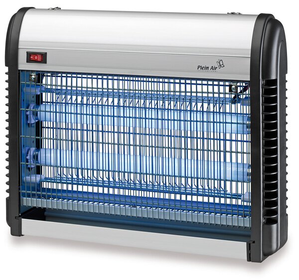 Zanzariera Elettrica Sterminatore Zanzare Insetti per Interno Esterno 2X10W Zap 20 Plein Air