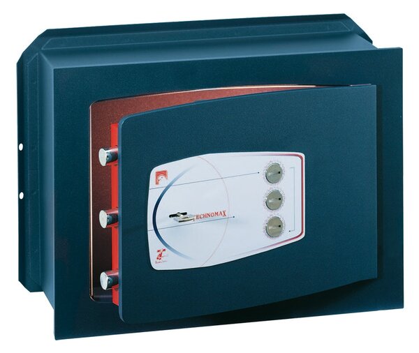 Cassaforte A Muro A Chiave + Combinazione Serie Gold Technomax 210x340x150mm