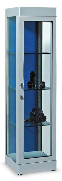 Vetrina Blindata Antiproiettile 18/19R con 3 Ripiani Regolabili Technomax - 1800X700X450Mm