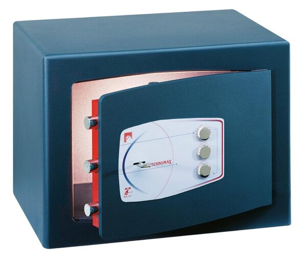 Cassaforte A Mobile A Chiave + Combinazione Serie Gold Technomax 220x350x300mm