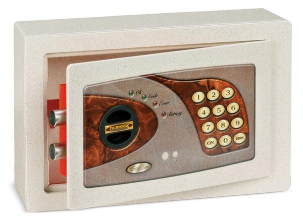 Cassaforte A Mobile Portachiavi Serie 20 Posti Serie Elettronica Digitale Technomax 200x310x100mm