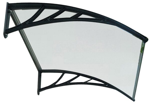 Pensilina Tettoia 120x80 cm in Metacrilato Trasparente Bauer