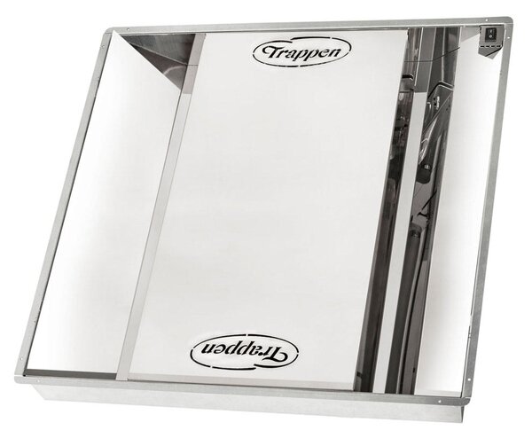 Kit Zanzariera Elettrica da Incasso 60x60 cm 50W Trappen Luna 50 + 10 Cartoncini