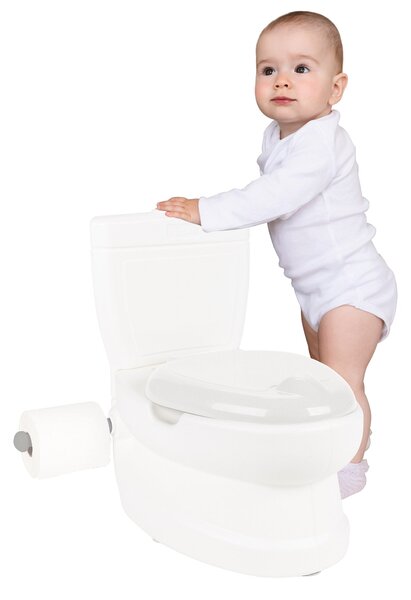 Vasino per Bambini 45x26x41 cm con Luci e Suoni Winny Toilet Bianco