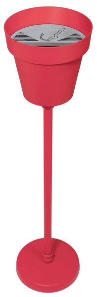 Spegnisigarette Posacenere da Esterno in Ferro Belfer Ashtray 42/SPS Rosso