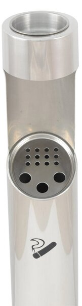 Posacenere da Parete Ø9 cm in Acciaio 3L per Esterno