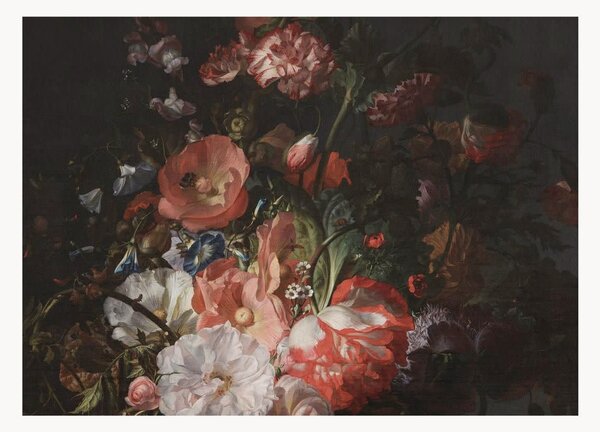 Carta da parati in tessuto non tessuto Golden Age Flowers