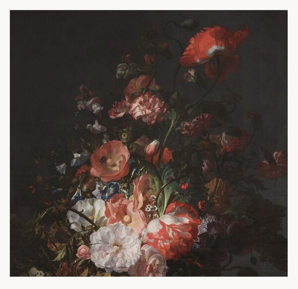 Carta da parati in tessuto non tessuto Golden Age Flowers