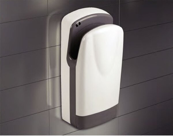 Asciugamani Elettrico con Fotocellula 1750W Vama Tornado Protech BF Bianco