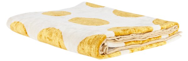 Telo Bagno In Acrilico Dralon Gold Bubbles 95X150 Carrara Moderno Gold Caleffi