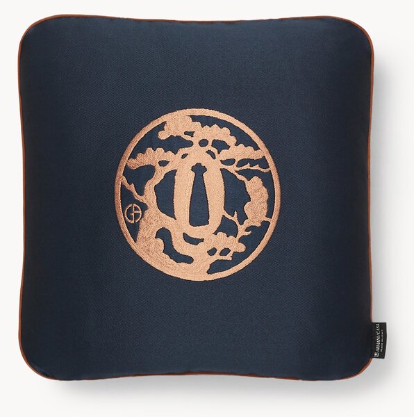 Cuscino decorativo con logo Giorgio Armani Japan