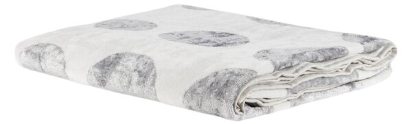 Telo Bagno In Acrilico Dralon Silver Bubbles 95X150 Carrara Moderno Silver Caleffi