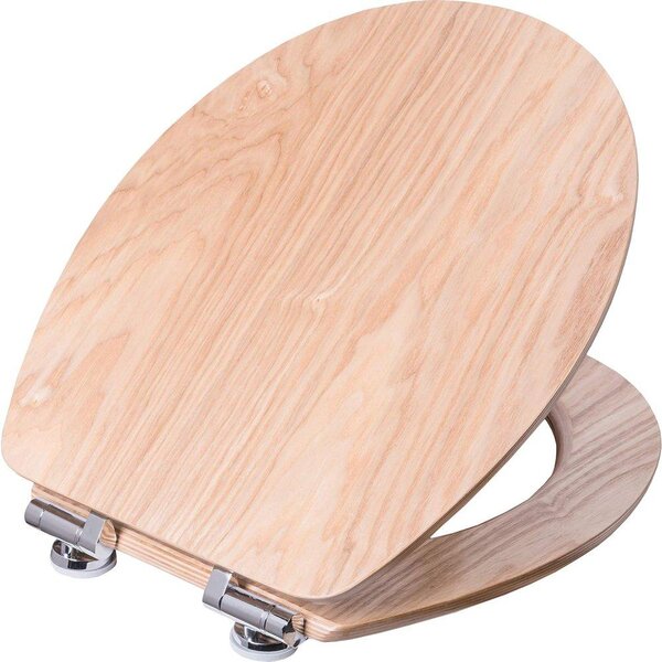 Cornat ligna - sedile wc in vero legno di pino, piacevole sensaz