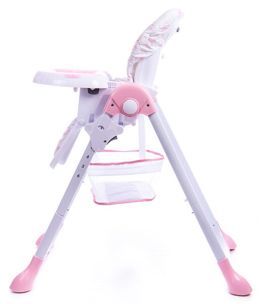 Seggiolone per Bambini 6 Altezze Trupia Yayo Grigio