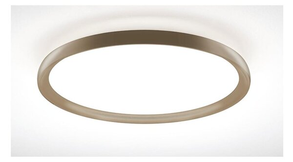 ATENA PLAFONIERA D50CM LED 48W LUCE CCT 3000K-4000K BIEMISSIONE ALLUMINIO 5 COLORI DESIGN MODERNO