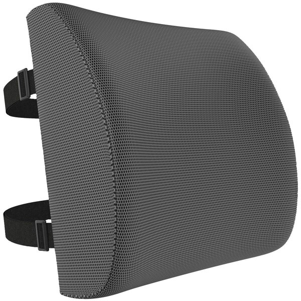 Cuscino lombare per la schiena - Realizzato in memory foam - Rivestimento traspirante - Adatto per sedie da ufficio e auto